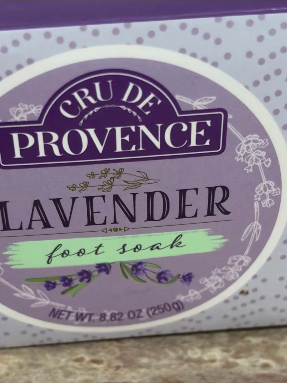 Carpe Exfoliating Wash with Cru de Provence Lavender Foot Soak -